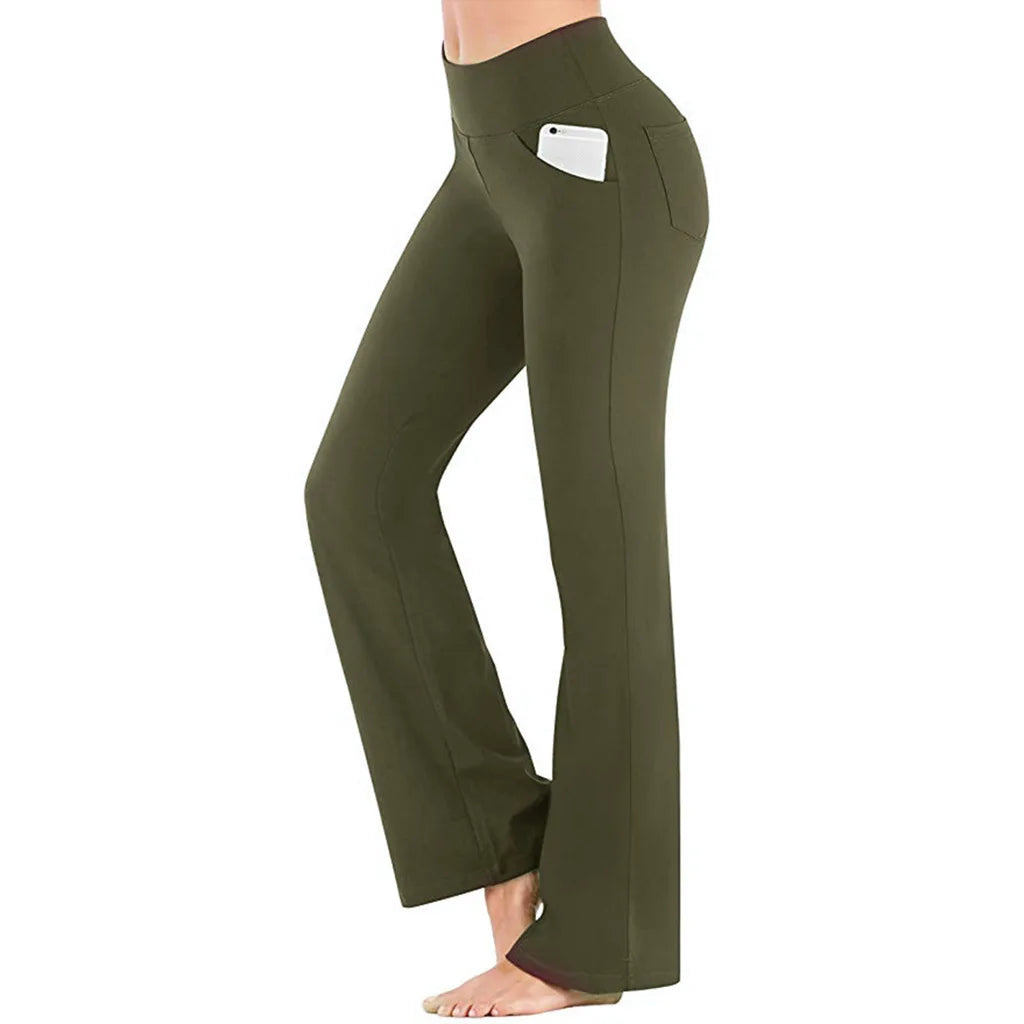 Leggins Donna Push up Vita Alta Pantaloni Sportivi Fitness Yoga Palestra Tuta
