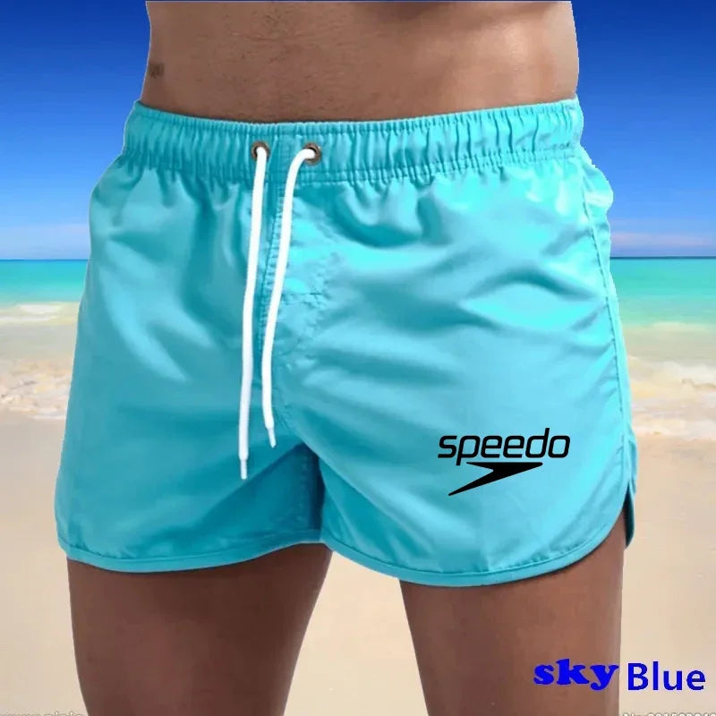 Herren Badehose Badeshort Kurze Hose Shorts Schwimmhose 100% Polyester NEU