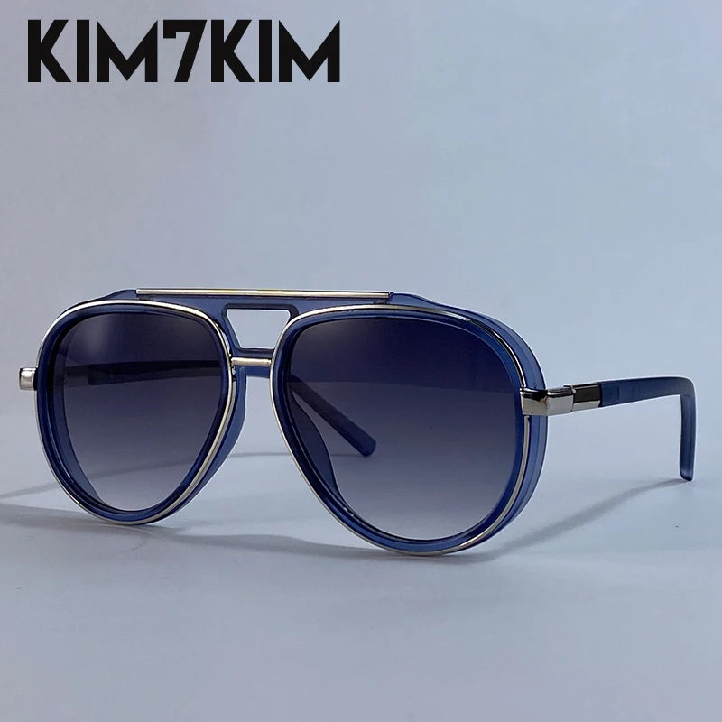 Damen Sonnenbrille Luxus Modische Herren Brille Vintage Pilotenbrille UV400