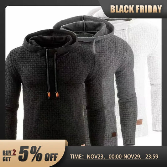 Männer Kapuzenpullover Sweatjacke Hoodie Sweatshirt Pullover Winter Pulli Herren
