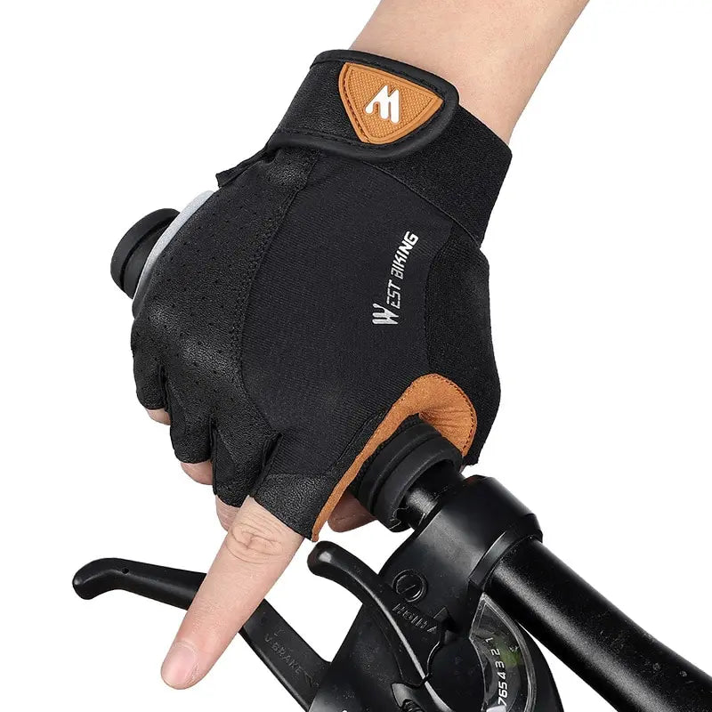 Fahrradhandschuhe Fahrrad Halbfinger Handschuhe Sport Fitness Gym Damen Herren