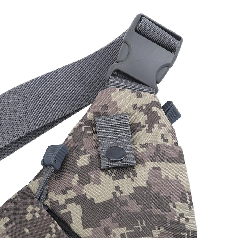 Borsa da petto Zaino Monospalla Marsupio Per Uomo Borsello Moto Fondina