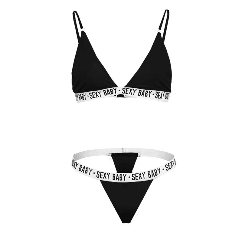 Push-Up Sexy BH-Set + Slip Unterwäsche Spitze Dessous Reizwäsche Tanga Schlüpfer