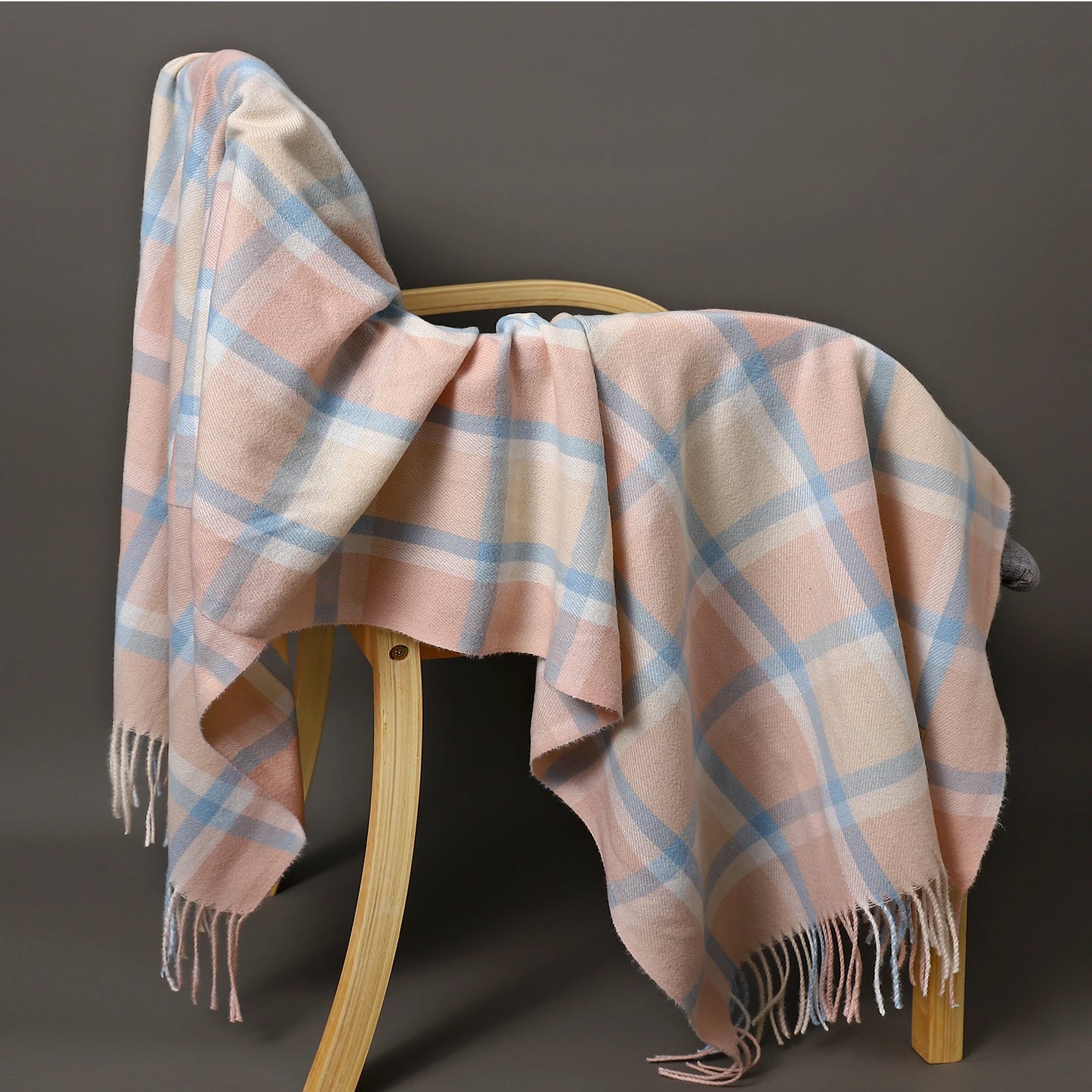 Damen Schal Winterschal Stola Schlauchschal Halstuch Wollschal Strickschal Loop