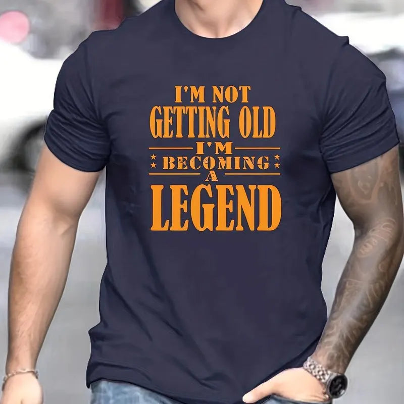 Männer T-Shirt Legend Herrenmode Shirts Hemd Streetwear 100% Baumwolle Tank Top