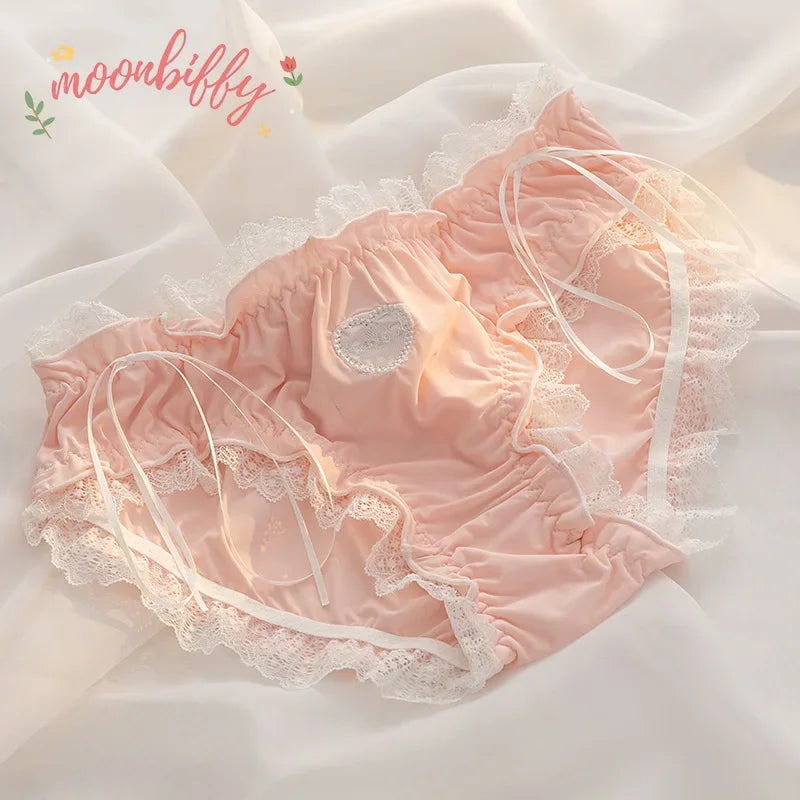 Frauen Sexy Lolita Schlüpfer Tanga Höschen Slip Dessous Unterwäsche Panties