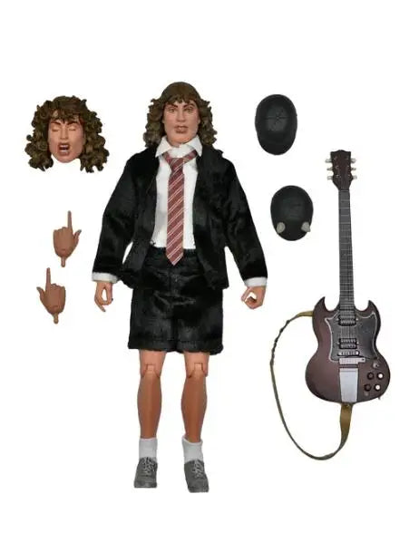 Bon Scott Angus Young Action Figur Model Spielzeug Figuren 18cm Action-figur