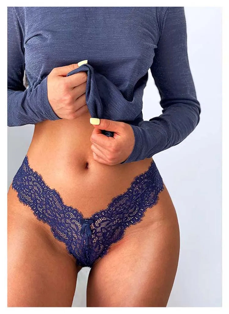 Frauen Spitze Tanga G-String Höschen Sexy Schlüpfer Slip Dessous Unterwäsche