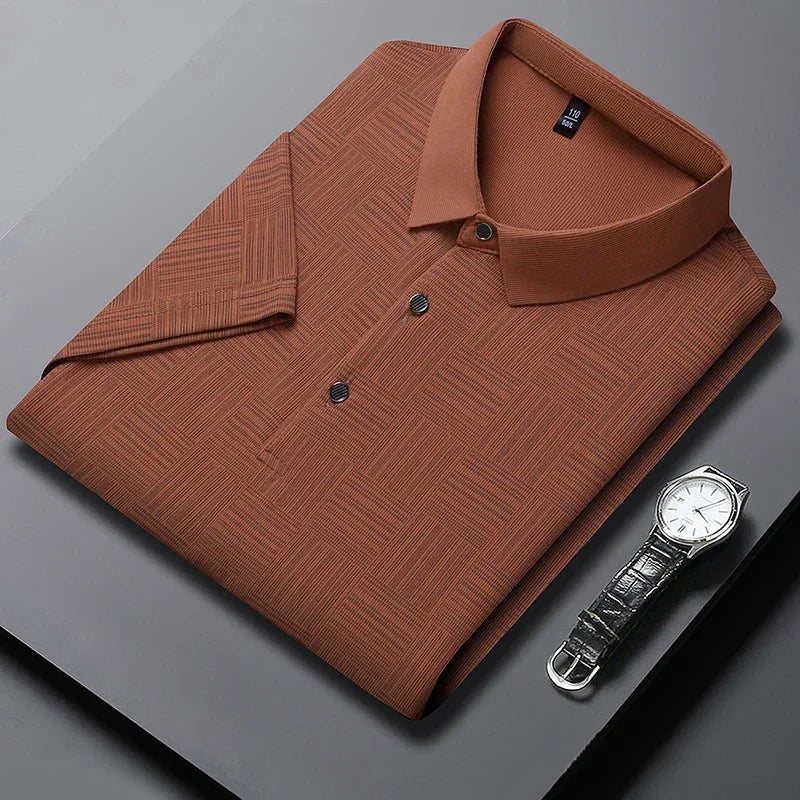 Herren Poloshirt POLO Shirt T-Shirt Kurzarm Zipper Hemd Fashion Polohemd Top NEU