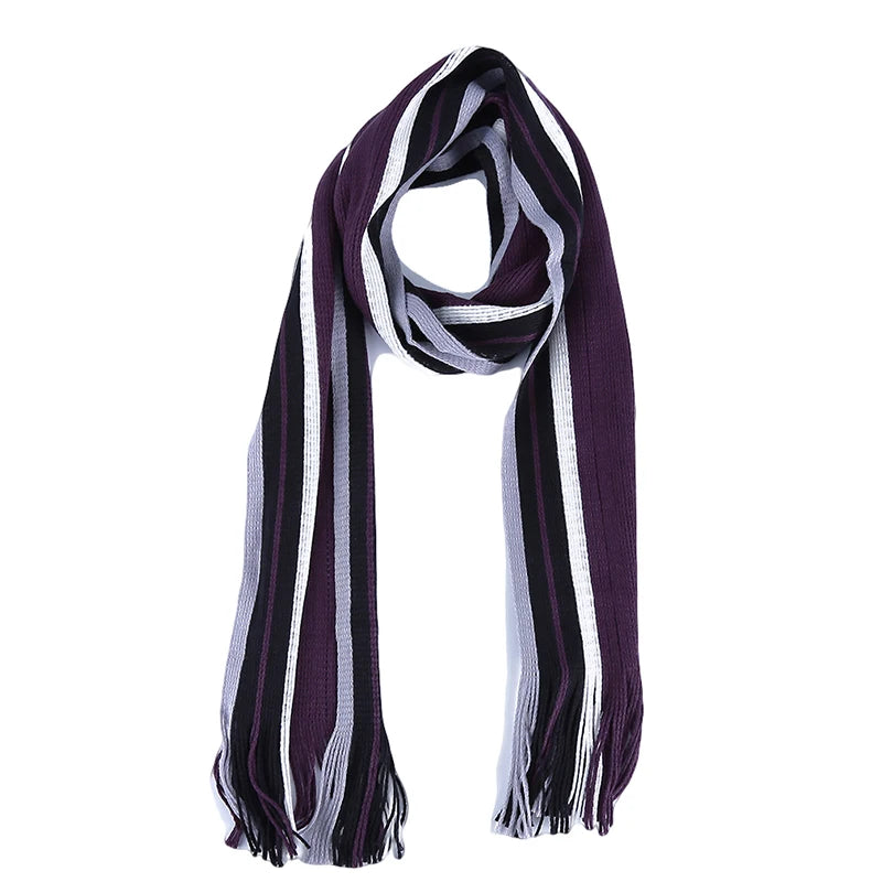 Herren Schal Winterschal Stola Schlauchschal Halstuch Wollschal Strickschal Loop
