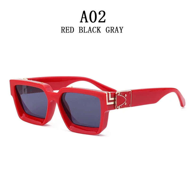 Damen Sonnenbrille Luxus Modische Herren Brille Vintage Pilotenbrille UV400