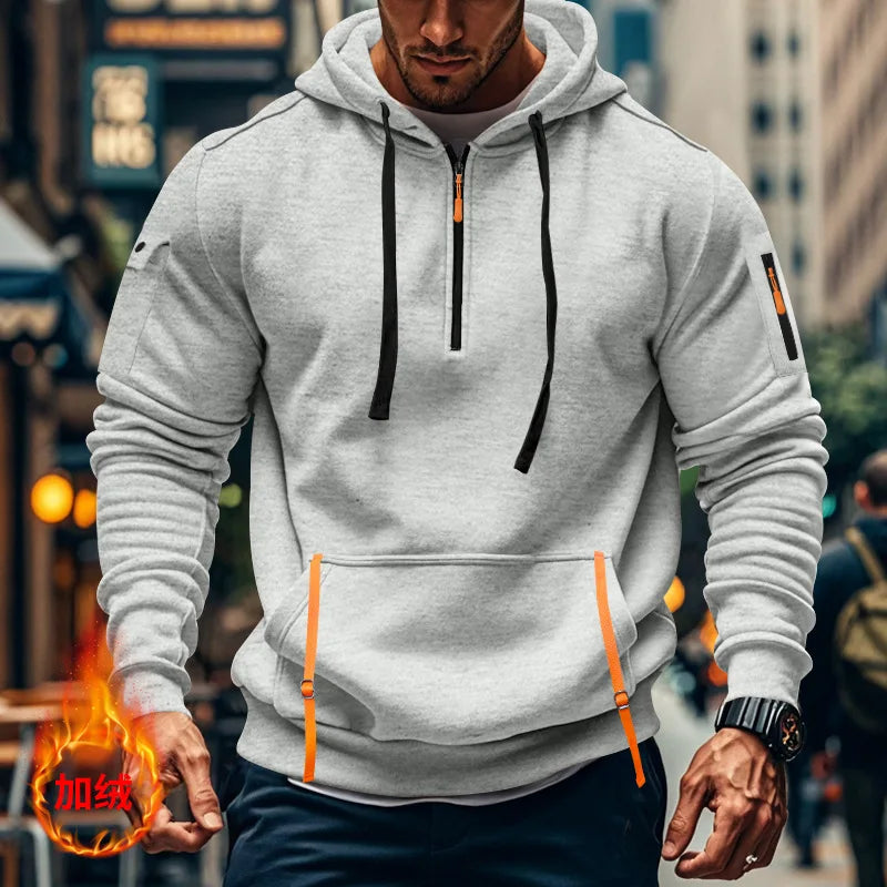 Herren Kapuzenpullover Sweatjacke Hoodie Sweatshirt Pullover Pulli Streetwear