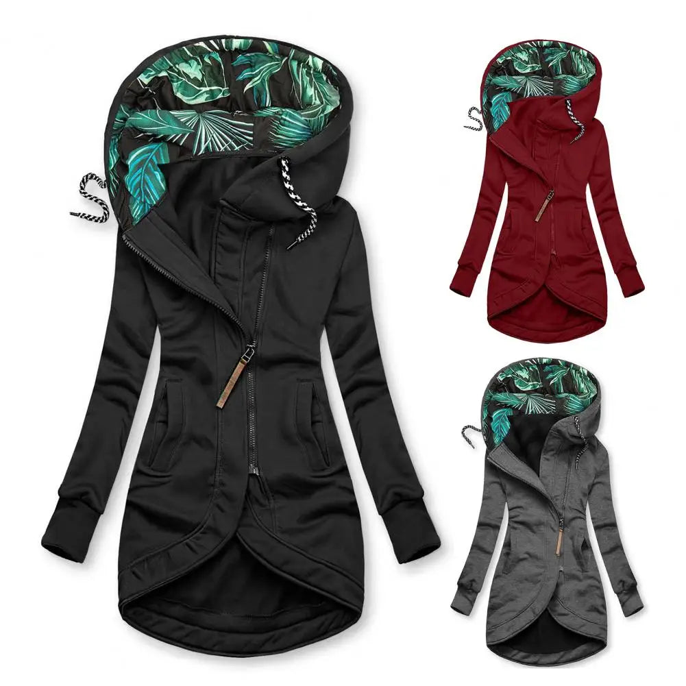 Damen Kapuzenjacke Kapuzenpullover Sweatjacke Sweatshirt Hoodie Jacke Pulli
