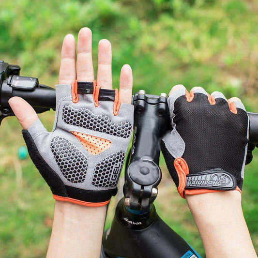 Fahrradhandschuhe Fahrrad Halbfinger Handschuhe Sport Fitness Gym Damen Herren