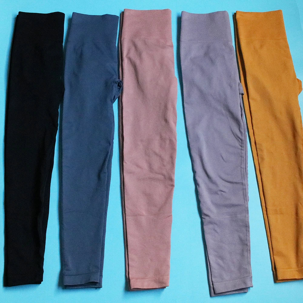 Damen Yoga Leggings Push Up Sport Hose Fitness Gym Stretch Sexy Jogginghose