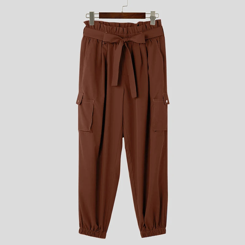 Pantaloni Uomo Fitness Pants Turca Etnici Kilt Sarouel Harem Aladin Leggings