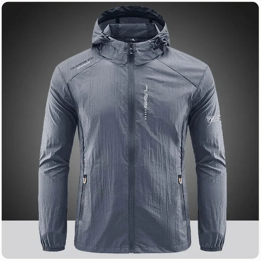 Herren Windbreaker Trekking Jacke Windjacke Outdoor Military Kapuzenjacke Bomber