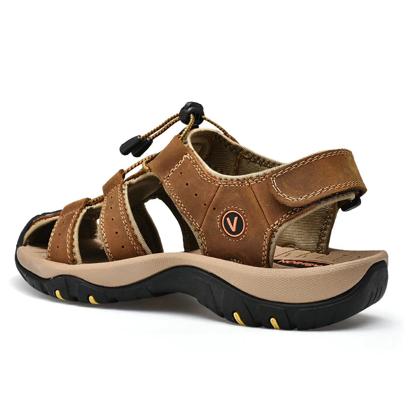 Männer Outdoor Sandalen Freizeitschuhe Strandschuhe Sandaletten Römersandalen