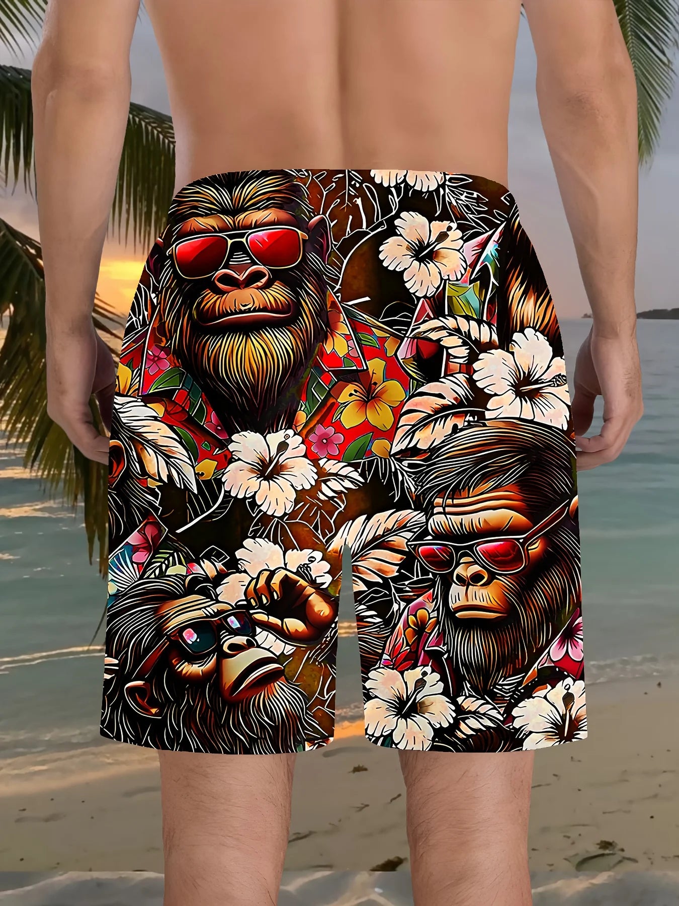 Herren Badehose Badeshort Kurze Hose Shorts Schwimmhose 100% Polyester NEU