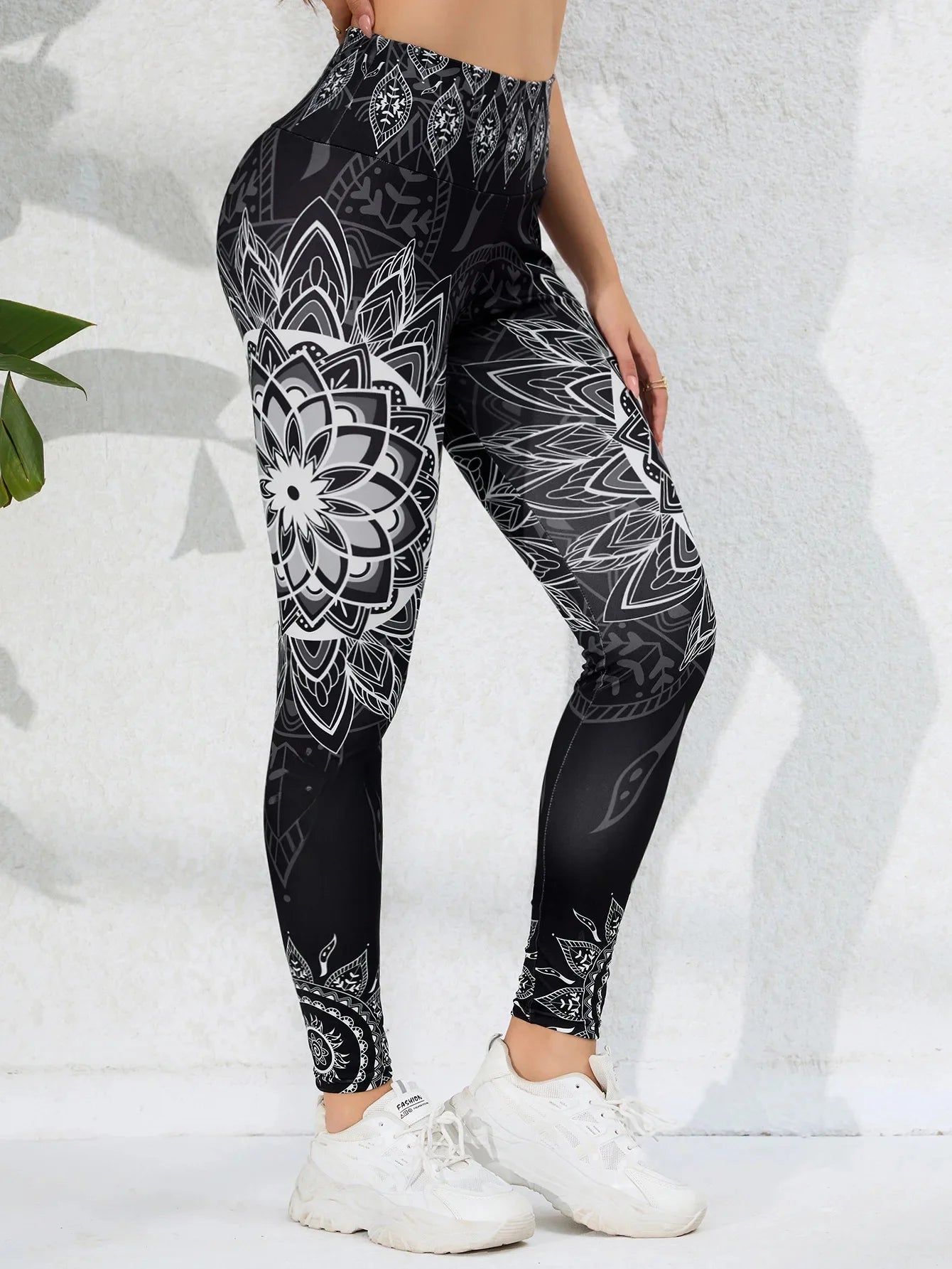 Yoga Leggings Push Up Hohe Taille Sexy Damen Sport Fitness Gym Stretch Hose