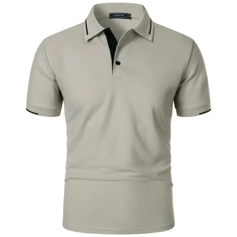 Herren Poloshirt POLO Shirt T-Shirt Kurzarm Zipper Hemd Fashion Polohemd NEU