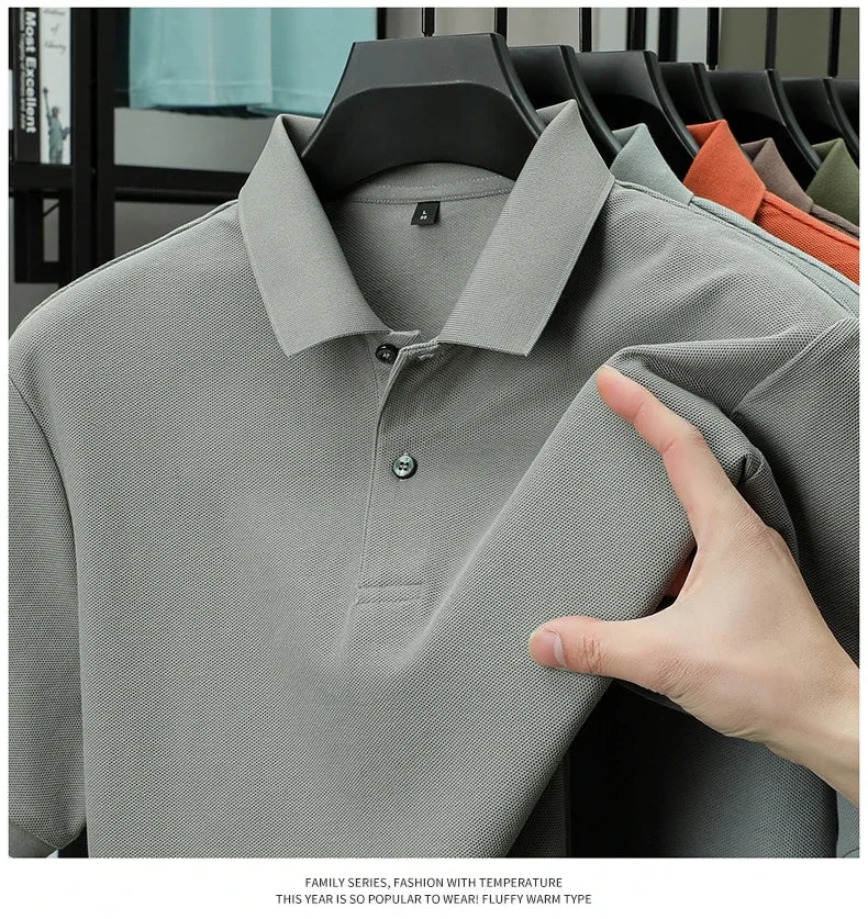 Herren Poloshirt POLO Shirt T-Shirt Kurzarm Zipper Hemd Fashion Polohemd Top NEU