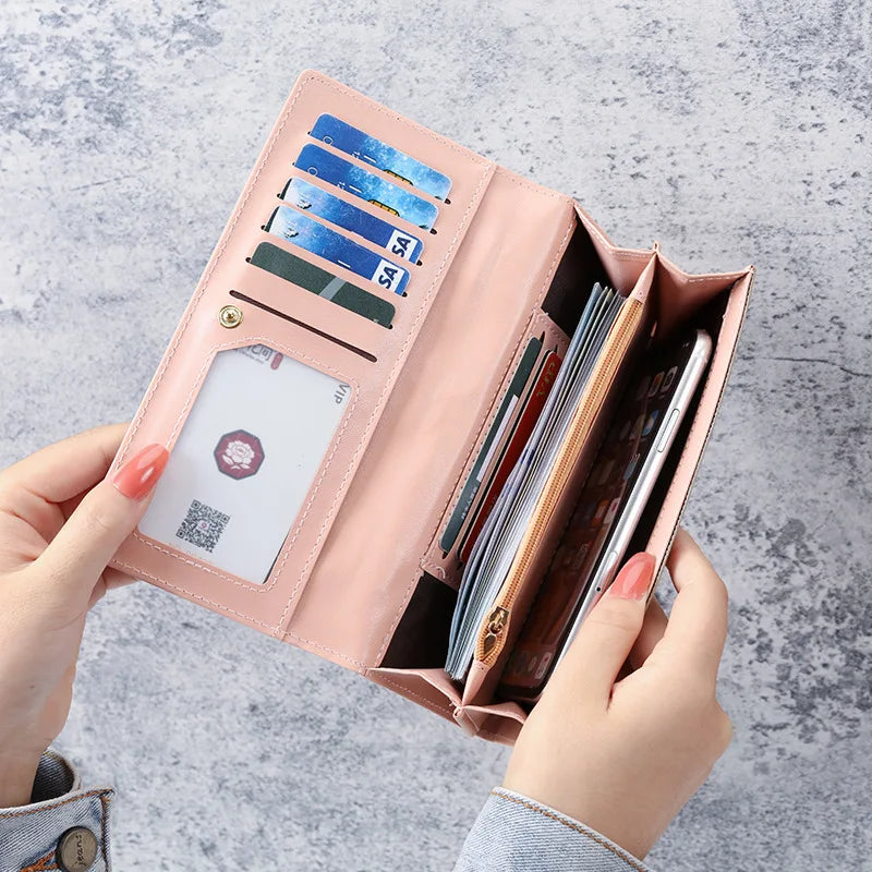 Damen Portemonnaie Fashion Geldbörse Brieftasche Fashion Geldbeutel Portmonee