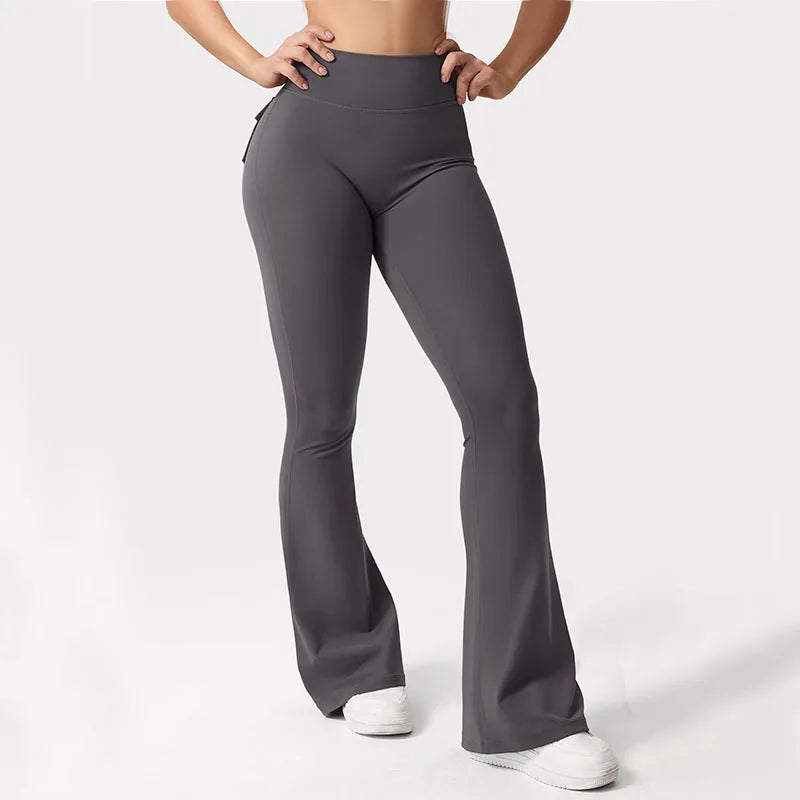 Leggins Donna Push up Vita Alta Pantaloni Sportivi Fitness Yoga Palestra Tuta
