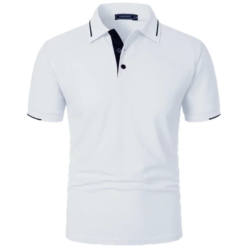 Herren Poloshirt POLO Shirt T-Shirt Kurzarm Zipper Hemd Fashion Polohemd NEU
