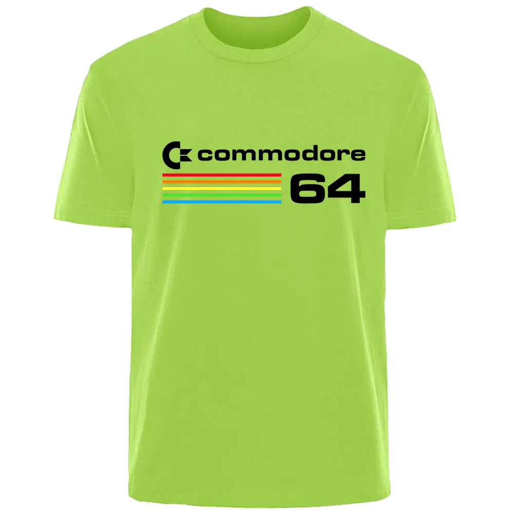 Fashion Herren Commodore 64 T-Shirt Rundhals Unisex Sommer Streetwear Tank Top