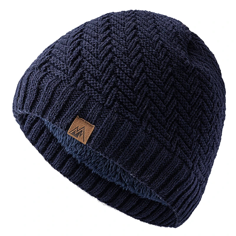 Warme Herren Damen Wintermütze Woll Mütze Fashion Strickmütze Kappe Hut Unisex