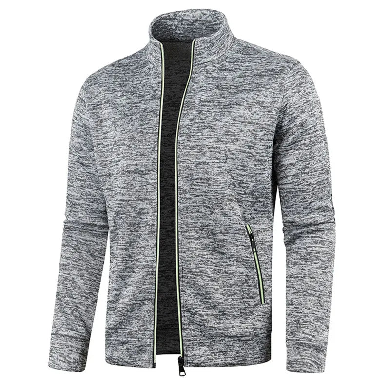 Herren Pullover Sweatshirt Troyer Pulli Sweater Stehkragen Zipper Langarmpulli