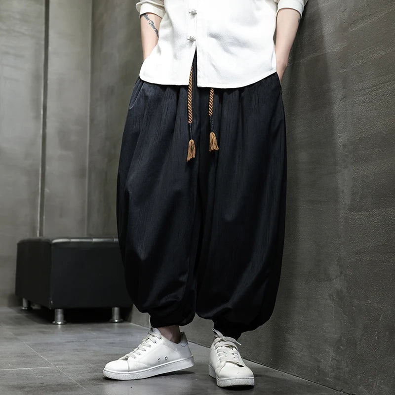Männer Hose Haremshosen Pumphosen Pluderhosen Hosenrock Herrenrock Kilt Jogger