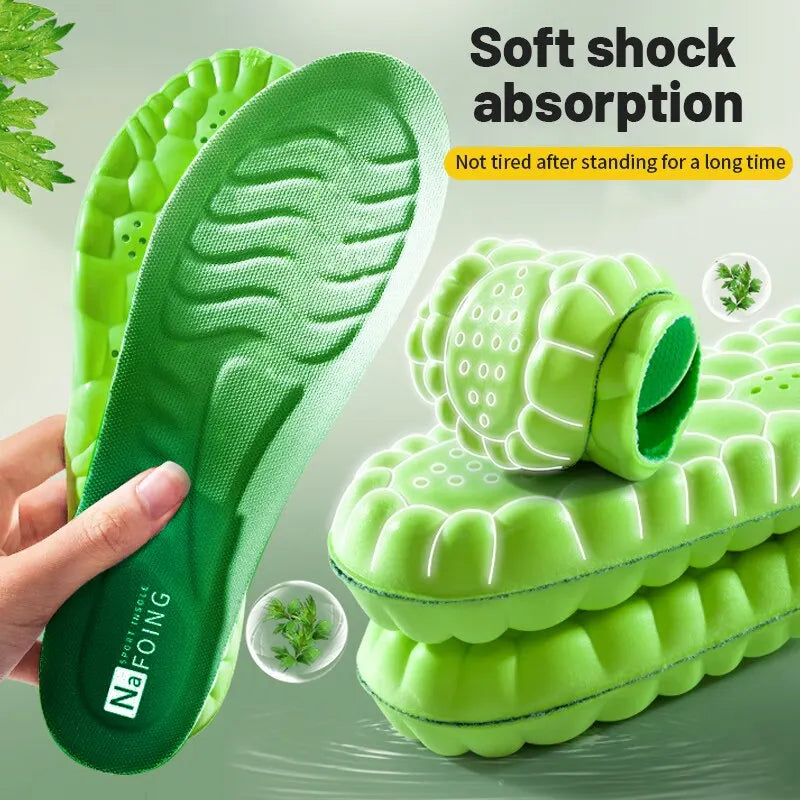 Orthopädische Einlegesohlen EVA Schuheinlagen Gel-Sohlen Sportschuh-Einlage