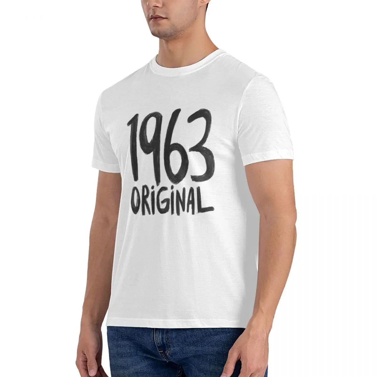 Herren T-Shirt Original 1963 Shirt Unisex Streetwear Tank Top 100% Baumwolle