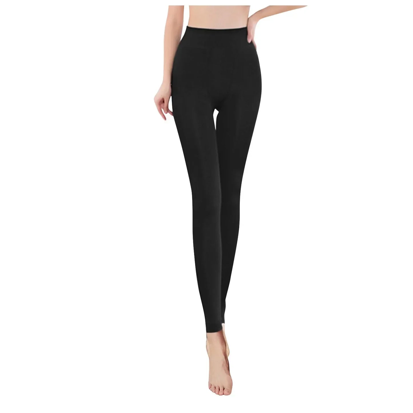 Frauen Winter Strumpfhose Hose Warm Thermohose Innenfleece Blickdichte Leggins