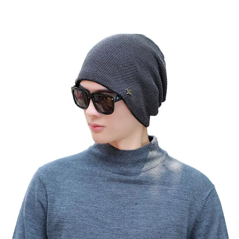 Warme Herren Damen Wintermütze Woll Mütze Fashion Strickmütze Kappe Hut Unisex