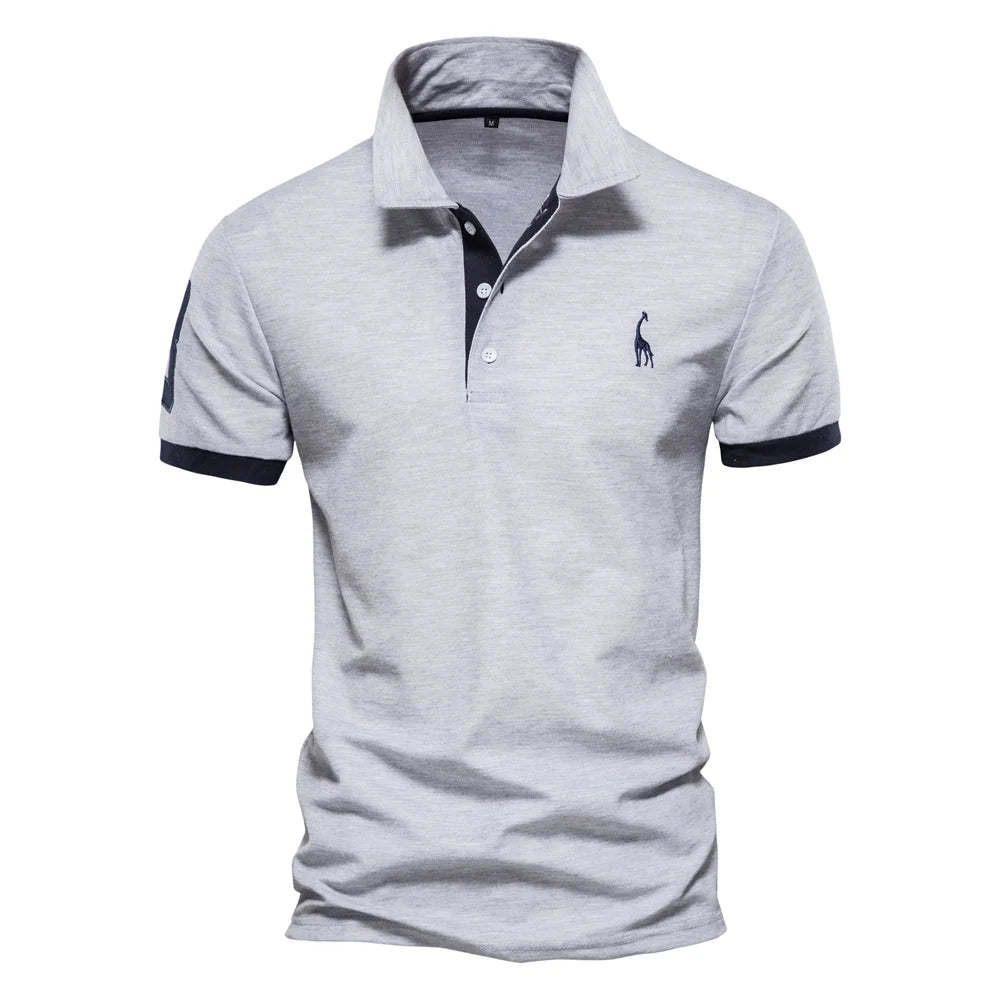 Herren Poloshirt POLO Shirt T-Shirt Kurzarm Zipper Hemd Fashion Polohemd Top NEU