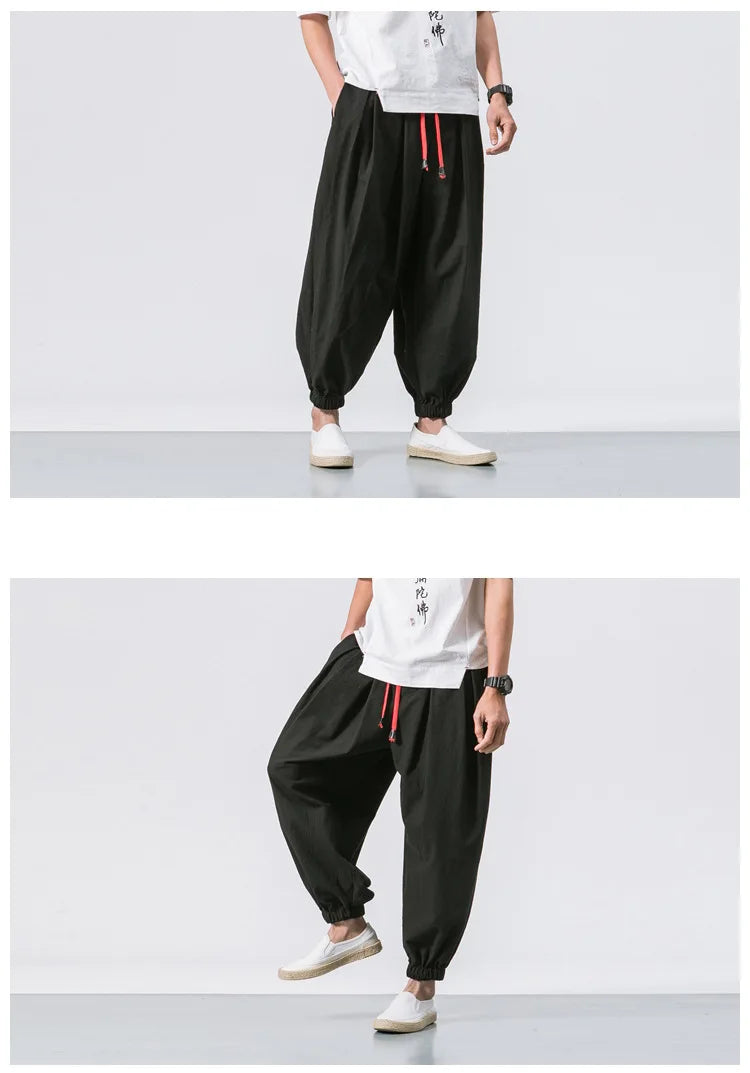 Männer Hose Haremshosen Pumphosen Pluderhosen Hosenrock Herrenrock Kilt Jogger