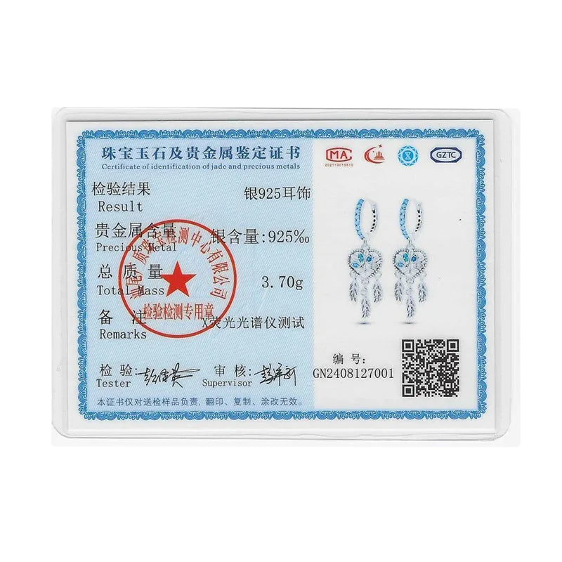 Creolen 925 Silber Ohrringe Zirkonia | Hypoallergen | Luxus Ohrstecker Geschenk