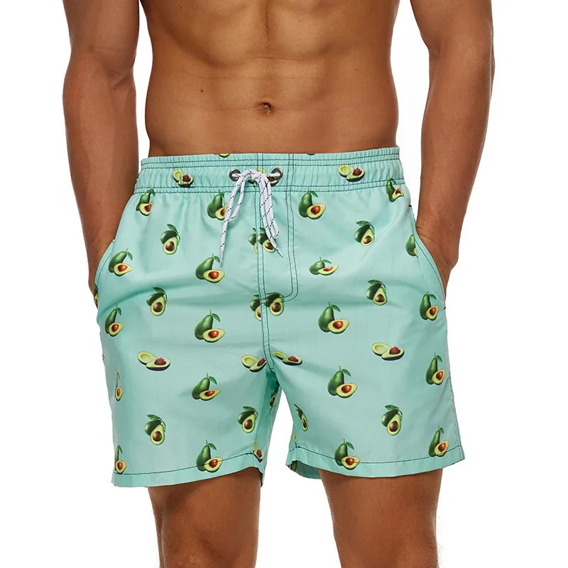 Herren Badehose Badeshort Kurze Hose Shorts Schwimmhose 100% Polyester NEU