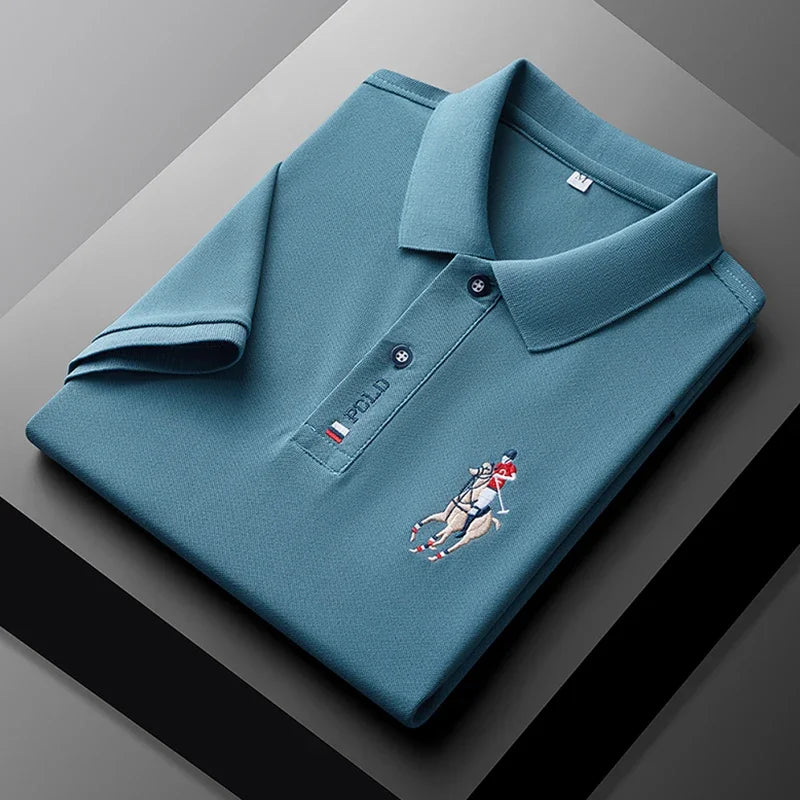 Herren Poloshirt POLO Shirt T-Shirt Kurzarm Zipper Hemd Fashion Polohemd Top NEU