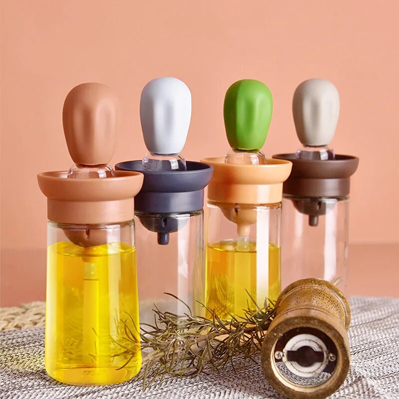 200/300ML Öl Sprayer Zerstäuber Ölsprüher Ölspender Bratpinsel Ölpinsel