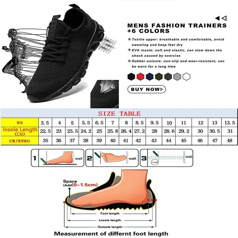 Sneaker Herren Laufschuhe Sportschuhe Leichte Turnschuhe Joggingschuhe  Schuhe