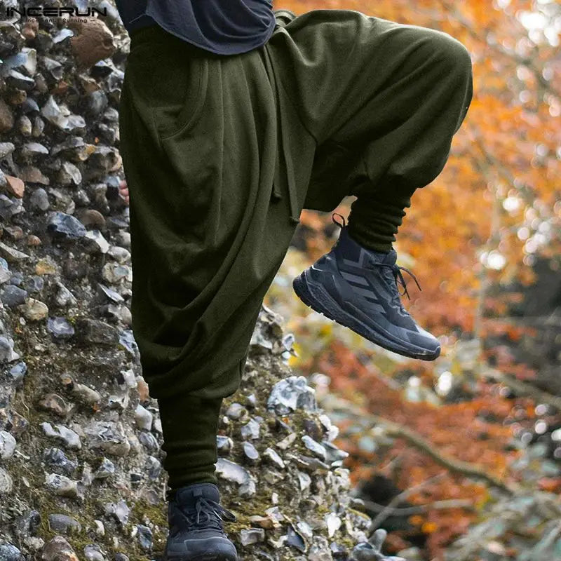 Männer Hose Haremshosen Pumphosen Pluderhosen Hosenrock Herrenrock Kilt Jogger