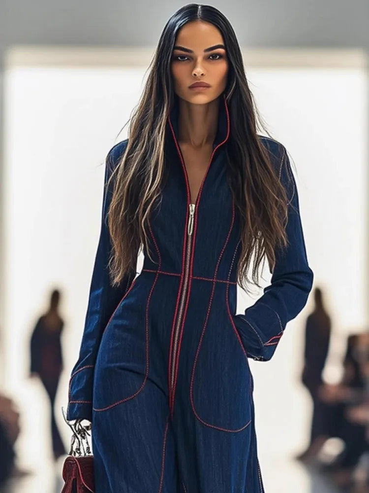 Damen Fashion Hose Latzhose Schlaghose Flare Trägerhose Overalls Jumpsuits