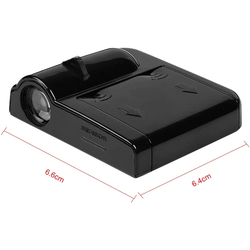 2X Kabelloses Autotürlicht LED-Auto Marken logo Projektor-Logo Willkommenslicht