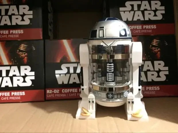 French Press 960ml R2-D2 Moka Kaffeemaschine Kaffeekanne Kaffeepresse Kaffee Tee