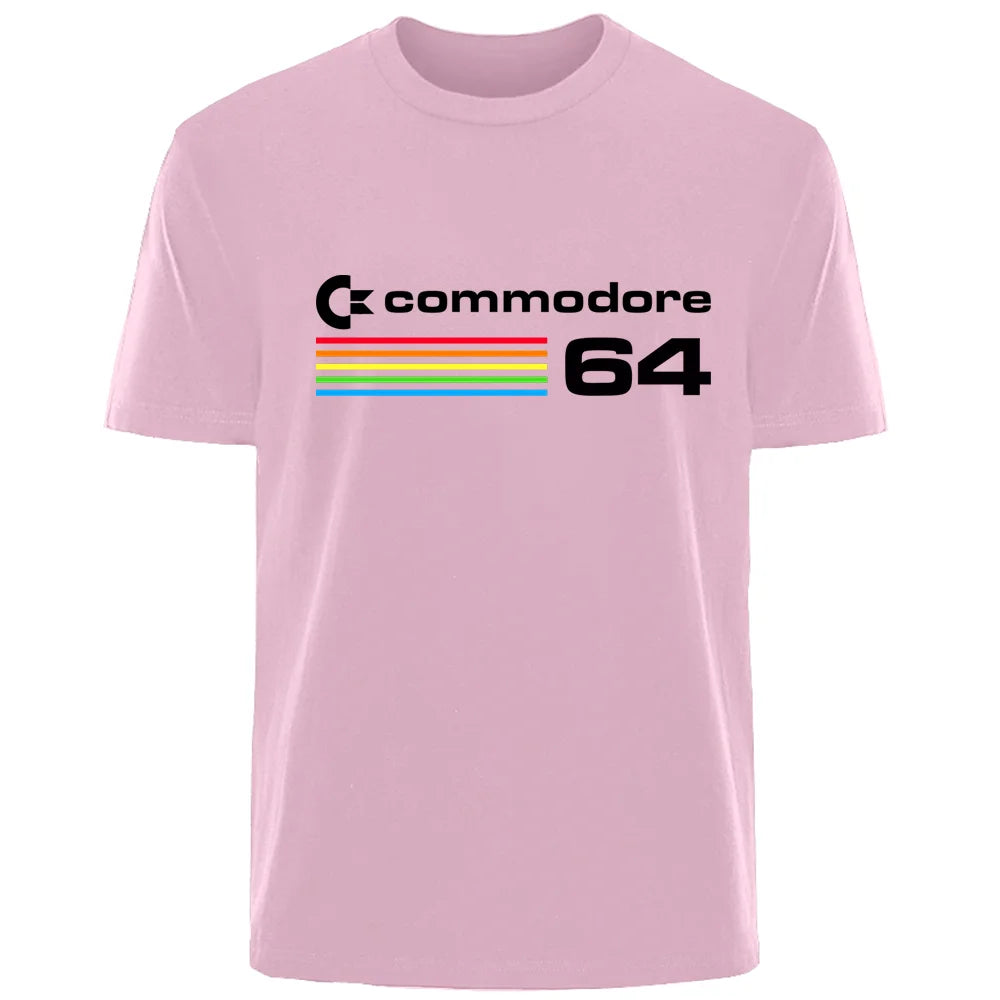 Fashion Herren Commodore 64 T-Shirt Rundhals Unisex Sommer Streetwear Tank Top