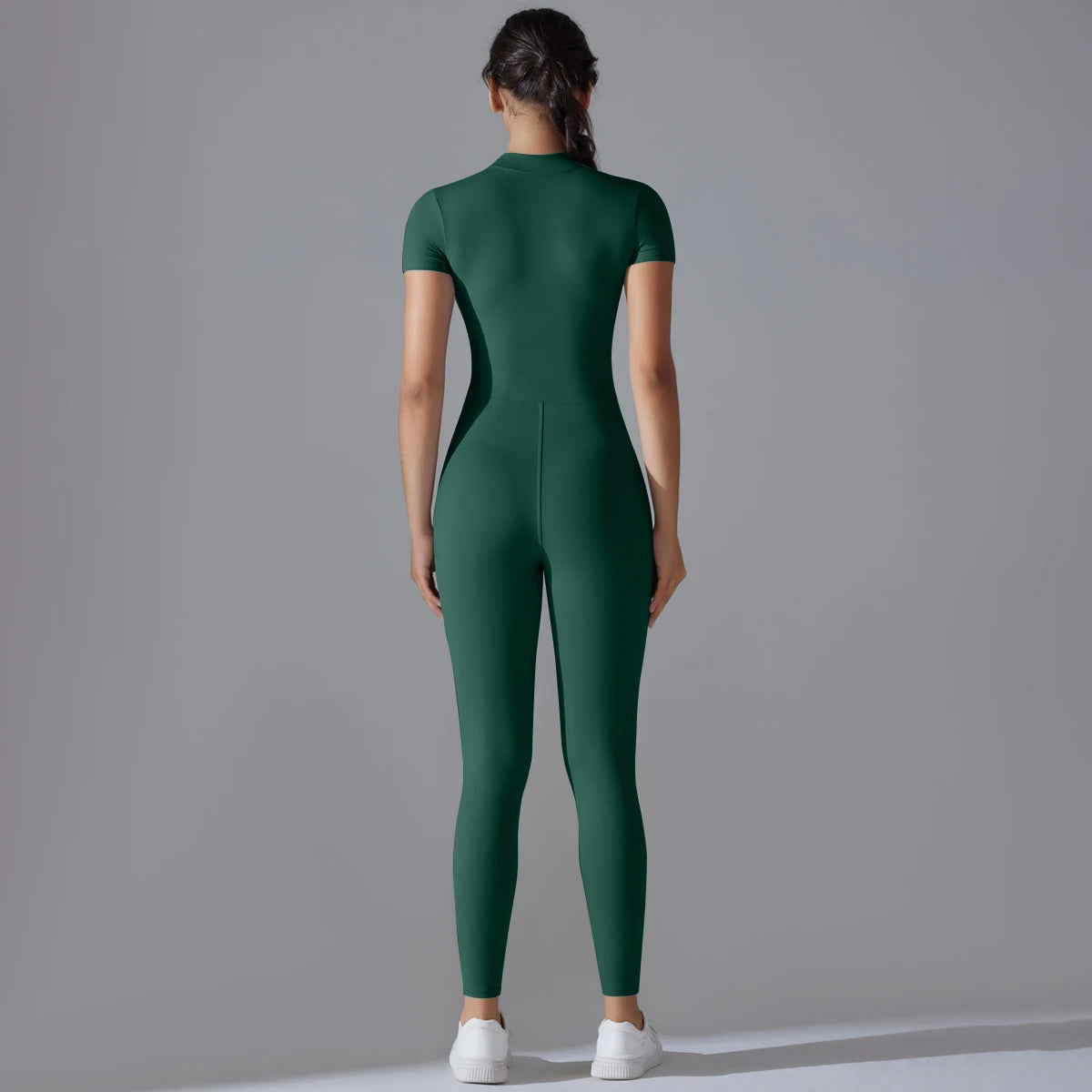 Tuta intera Sportiva Donna Rompers Pantaloni Yoga Palestra Sexy Jumpsuit Tutina